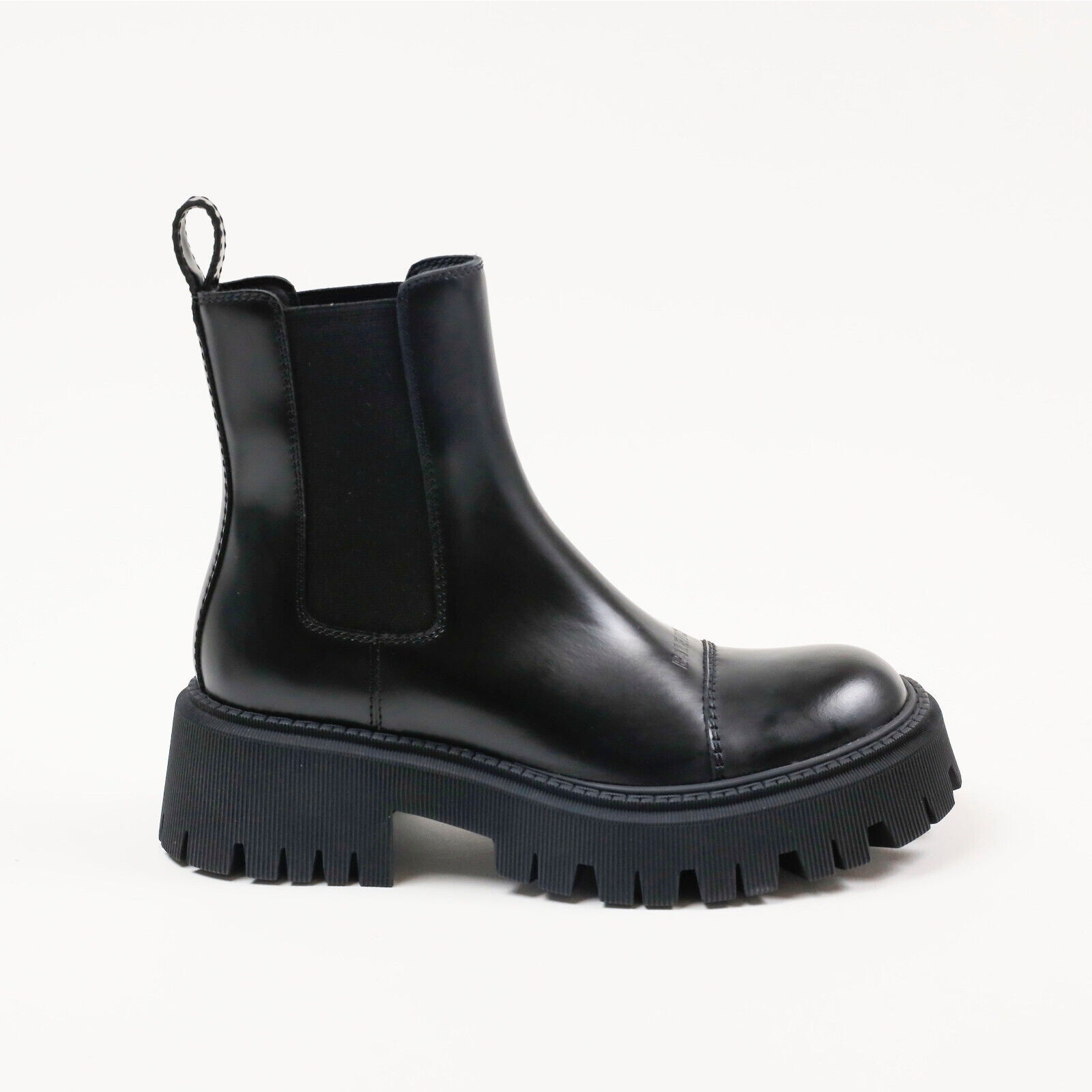 Balenciaga Women Tractor Boots Black Size 38eu/8us